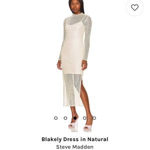 Sequined Steve Madden Dress with Slip